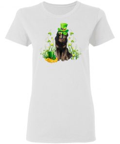 St Patrick's Day Tibetan Mastiff Irish Dog Lover T-Shirt Ls Hoodie