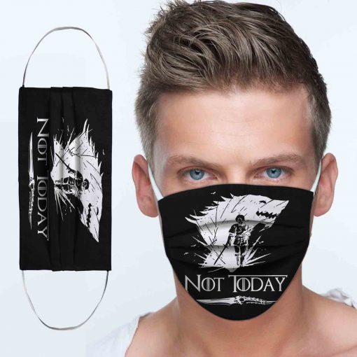 Arya Stark GOT Not today Game Of Thrones cloth mask