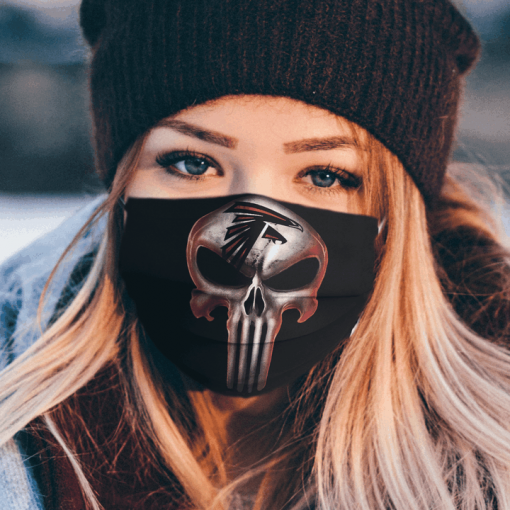 Atlanta Falcons The Punisher Mashup Face Mask