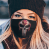 Bethune-Cookman Wildcats The Punisher Mashup Face Mask