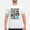 Bun hair Nothing can stop me Nurse life shirt