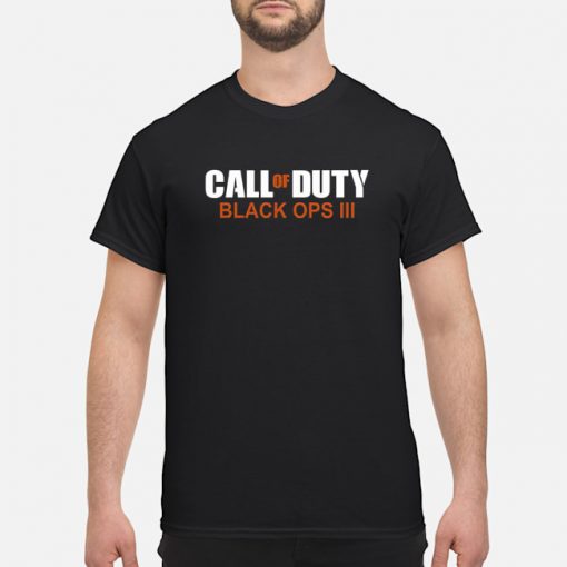 Call of Duty black ops III shirt