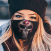 Central Michigan Chippewas The Punisher Mashup Face Mask