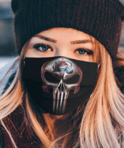 Colorado Avalanche The Punisher Mashup Face Mask