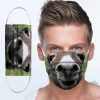 Donkey 3D face cloth mask