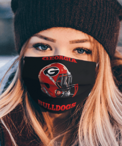 Georgia Bulldogs football face mask