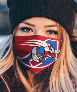 Montreal Alouettes Canadian football team face mask