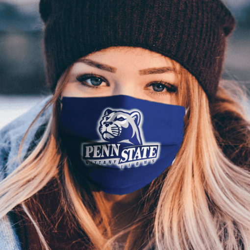 Nittany Lions football face mask