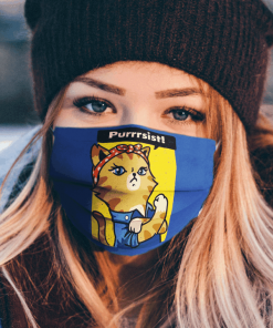 Purrrsist Cat Cloth Face Mask