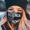 TRUST SCIENCE NOT MORONS CLOTH FACE MASK