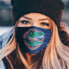 The Florida Gators football face mask