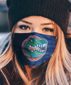 The Florida Gators football face mask