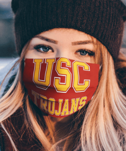 USC Trojans football face mask