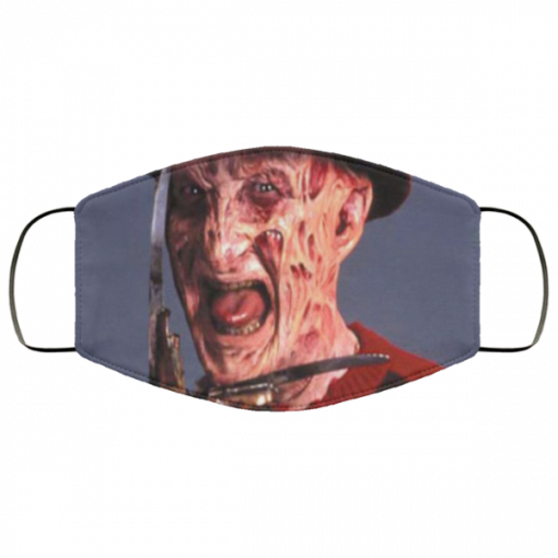 Freddy Krueger face mask Reusable, washable