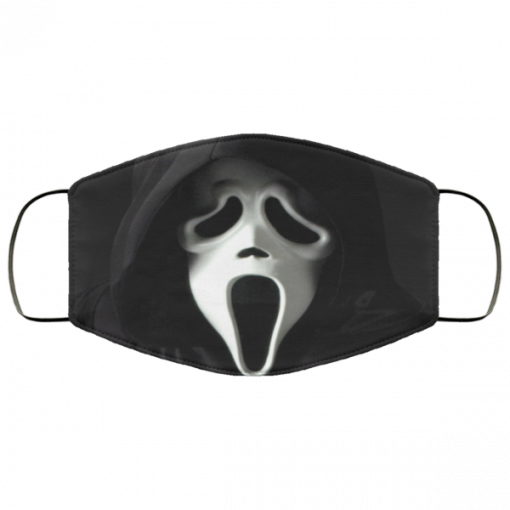 Ghostface face mask Reusable, washable