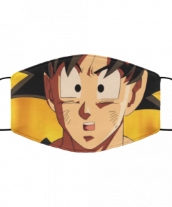 Goku face mask Reusable, washable