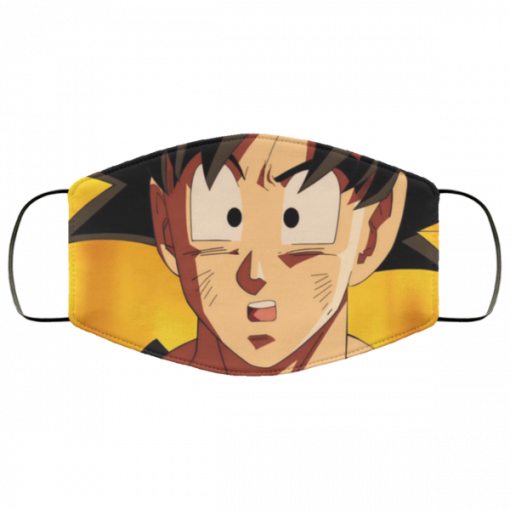 Goku face mask Reusable, washable