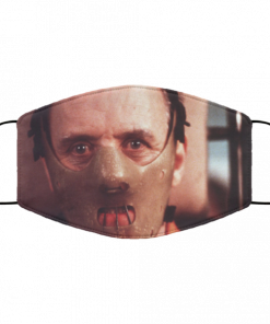 Hannibal Lecter face mask Reusable, washable