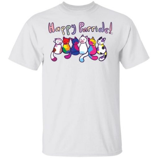 Happy Purride cats shirt, long sleeve, hoodie