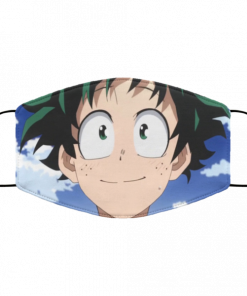 Izuku (Deku) Midoriya face mask Reusable, washable