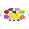 Koro-sensei face mask Reusable, washable