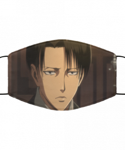 Levi Ackerman face mask Reusable, washable1