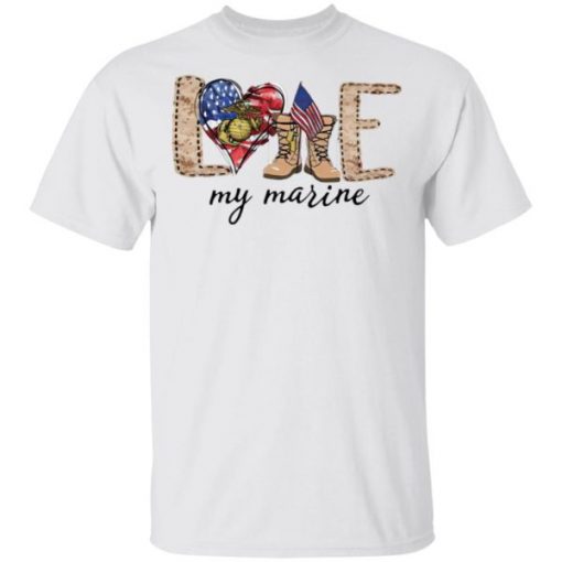 Love My Marine America shirt, long sleeve, hoodie