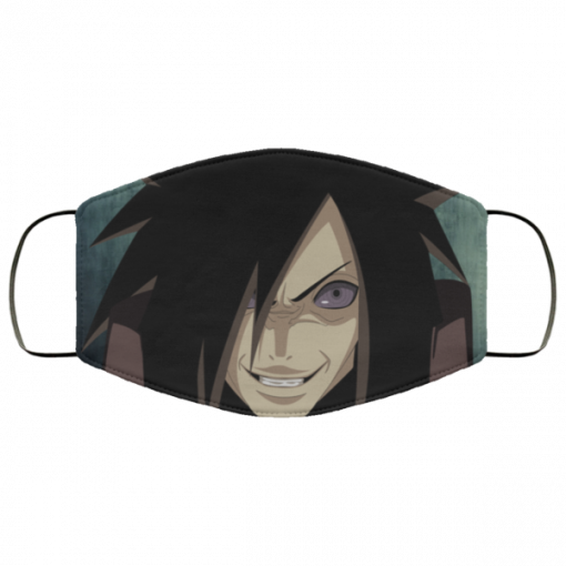 Madara Uchiha face mask Reusable, washable