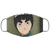 Rock Lee face mask Reusable, washable