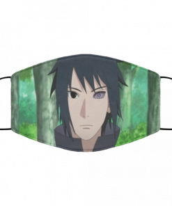 Sasuke Uchiha face mask Reusable, washable