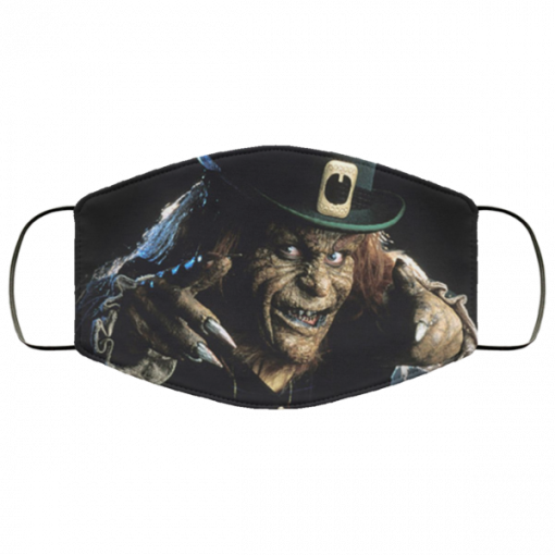 The Leprechaun face mask Reusable, washable