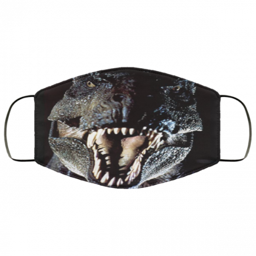 Tyrannosaurus Rex face mask Reusable, washable