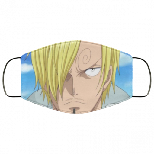 Vinsmoke Sanji face mask Reusable, washable