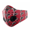 Atlanta Falcons FACE MASK SPORT WITH FILTERS CARBON PM 2.5