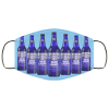 Bud Light Platinum face mask Reusable, washable