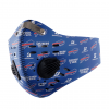 Buffalo Bills FACE MASK SPORT WITH FILTERS CARBON PM 2.5