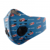 CAROLINA HURRICANES ICE HOCKEY FACE MASK SPORT WITH FILTERS CARBON PM 2.5