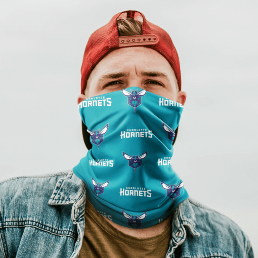 CHARLOTTE HORNETS BASKETBALL NECK GAITER