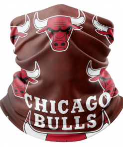 CHICAGO BULLS WIZARDS BASKETBALL NECK GAITER