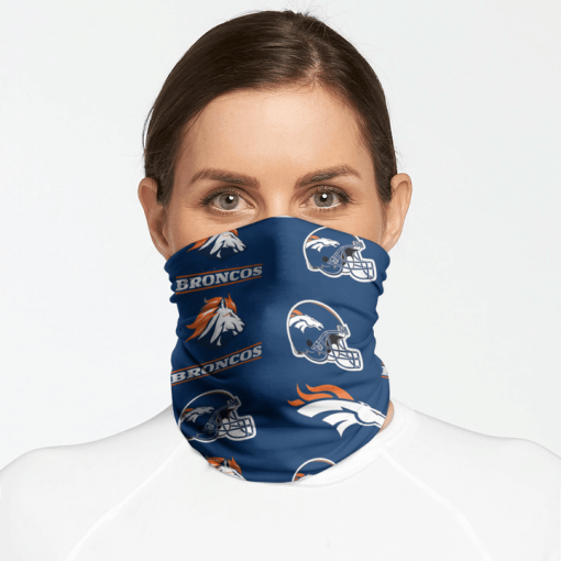 DENVER BRONCOS FOOTBALL NECK GAITER