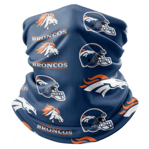 DENVER BRONCOS FOOTBALL NECK GAITER