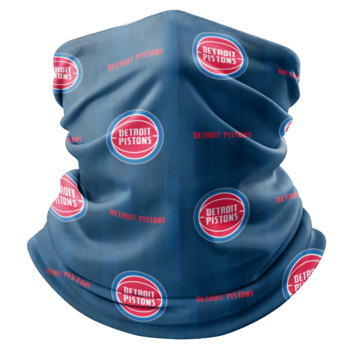 DETROIT PISTONS BASKETBALL NECK GAITER