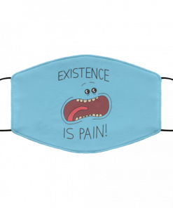 Existence is pain face mask Washable, Reusable