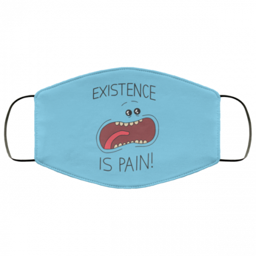 Existence is pain face mask Washable, Reusable