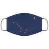 Flag of Alaska state face mask