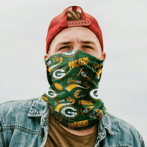 GREEN BAY PACKERS FOOTBALL NECK GAITER