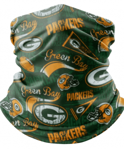 GREEN BAY PACKERS FOOTBALL NECK GAITER