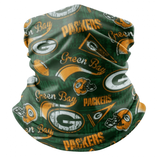 GREEN BAY PACKERS FOOTBALL NECK GAITER