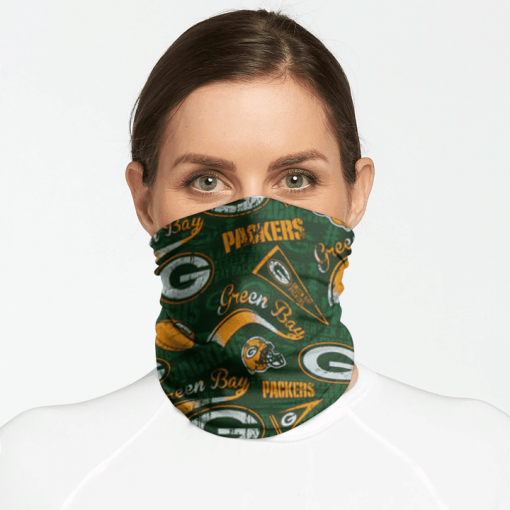 GREEN BAY PACKERS FOOTBALL NECK GAITER