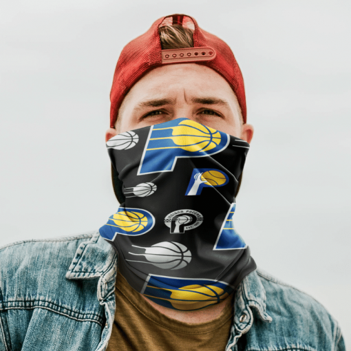 INDIANA PACERS BASKETBALL NECK GAITER